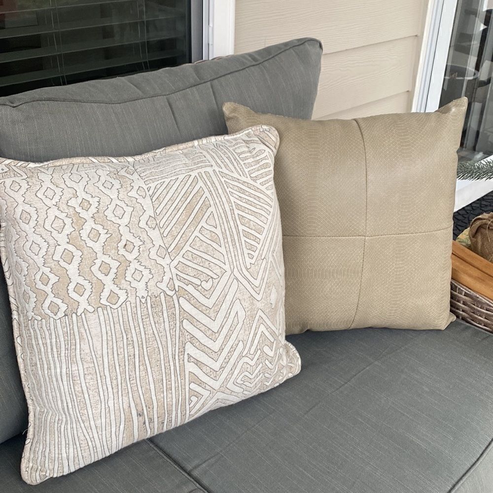 Custom High-End Accent Pillows (2)